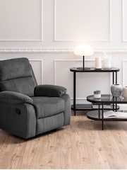 Actona Black Bayonne Oval Coffee Table Top - Image 3 of 5