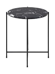 Actona Black Small Avila Side Table - Image 6 of 6