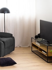 Actona Black Oak Randolf TV Unit - Image 1 of 6