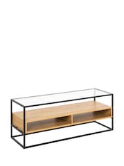 Actona Black Oak Randolf TV Unit - Image 3 of 6