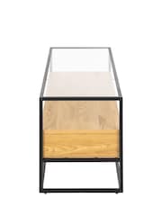 Actona Black Oak Randolf TV Unit - Image 5 of 6