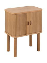 Actona Oak Langley Square Bedside Table - Image 2 of 6