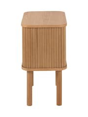 Actona Oak Langley Square Bedside Table - Image 4 of 6