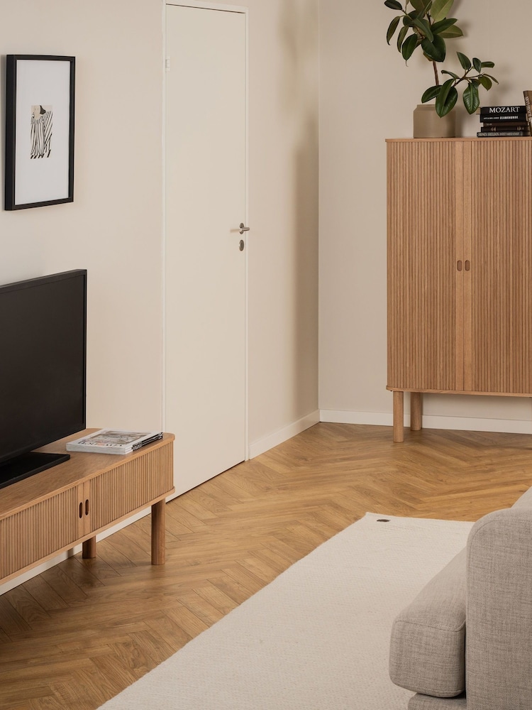 Actona Oak Langley Cabinet - Image 1 of 6