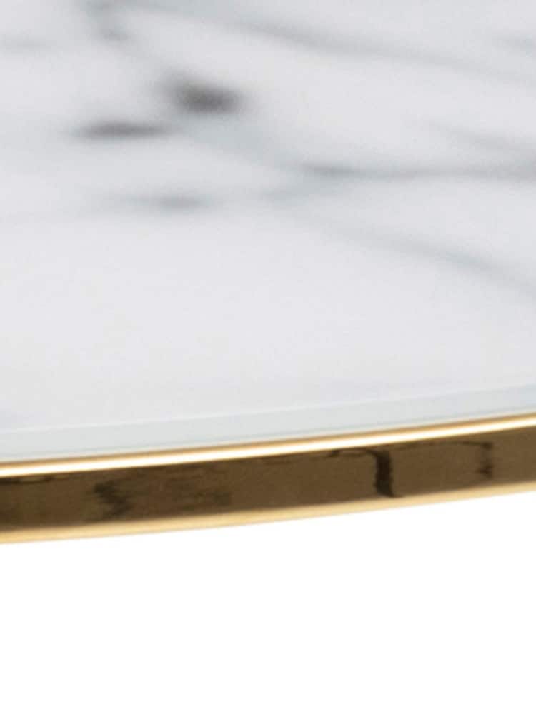 Actona White Bolton Round Coffee Table - Image 5 of 5