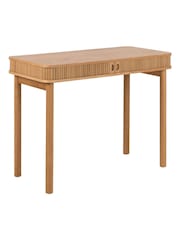 Actona Oak Langley Desk - Image 3 of 6
