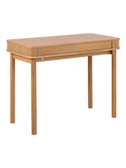 Actona Oak Langley Desk - Image 5 of 6