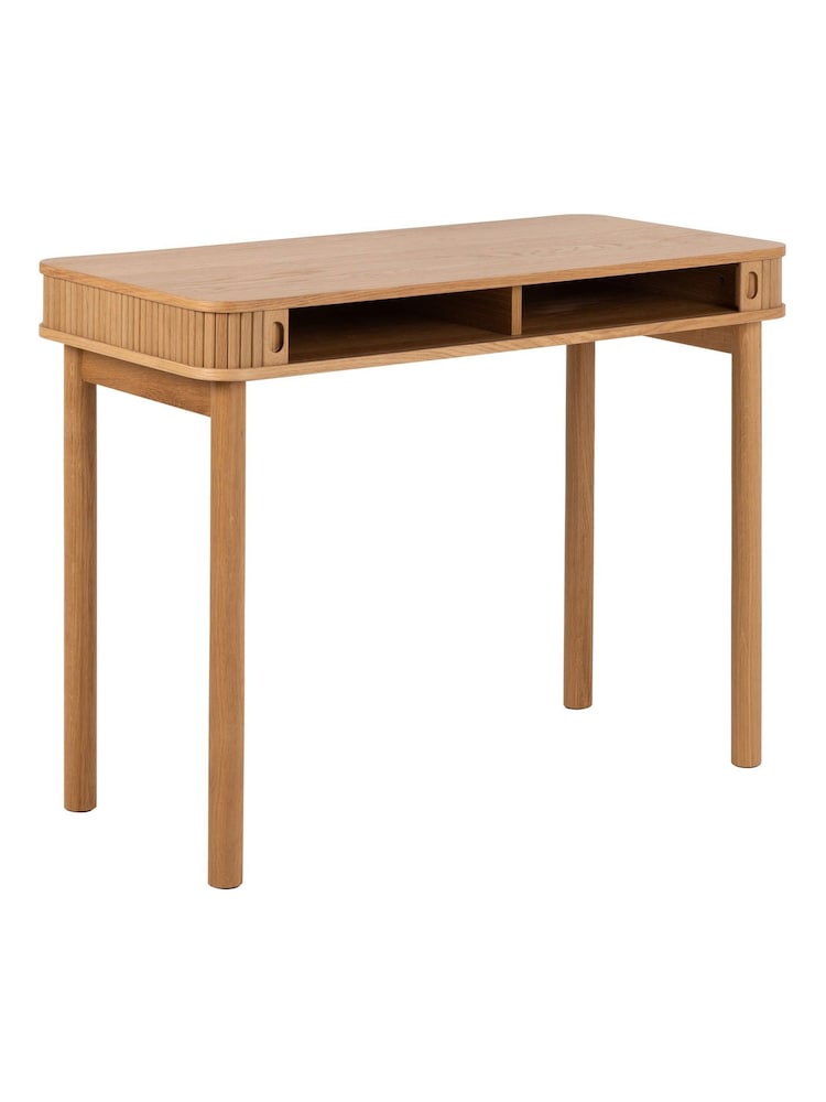 Actona Oak Langley Desk - Image 6 of 6