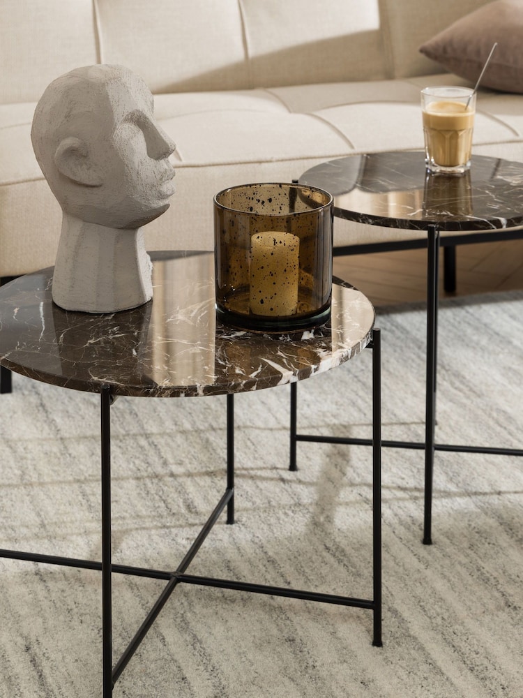 Actona Bronze Small Avila Side Table - Image 1 of 6
