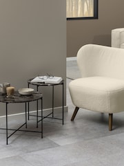 Actona Bronze Small Avila Side Table - Image 2 of 6
