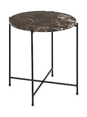 Actona Bronze Small Avila Side Table - Image 5 of 6