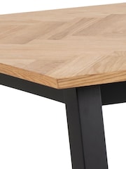 Actona Oak Brighton 4-6 Seater Dining Table - Image 5 of 6