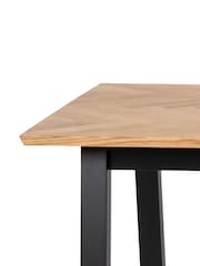 Actona Oak Brighton 4-6 Seater Dining Table - Image 6 of 6