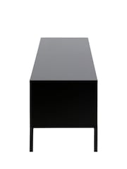 Actona Black Seaford TV Unit 2 Doors 1 Drawer - Image 4 of 6
