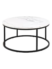 Actona White Spiro Coffee Table - Image 2 of 5