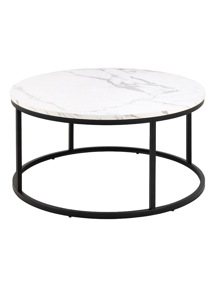 Actona White Spiro Coffee Table - Image 2 of 5