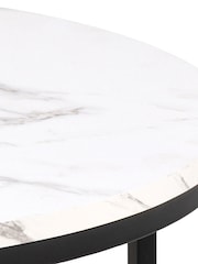 Actona White Spiro Coffee Table - Image 4 of 5