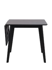 Actona Black Roxby Extending 2-4 Seater Dining Table - Image 4 of 6