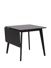 Actona Black Roxby Extending 2-4 Seater Dining Table - Image 5 of 6