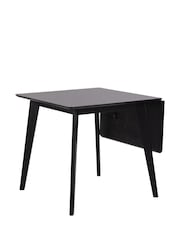 Actona Black Roxby Extending 2-4 Seater Dining Table - Image 6 of 6