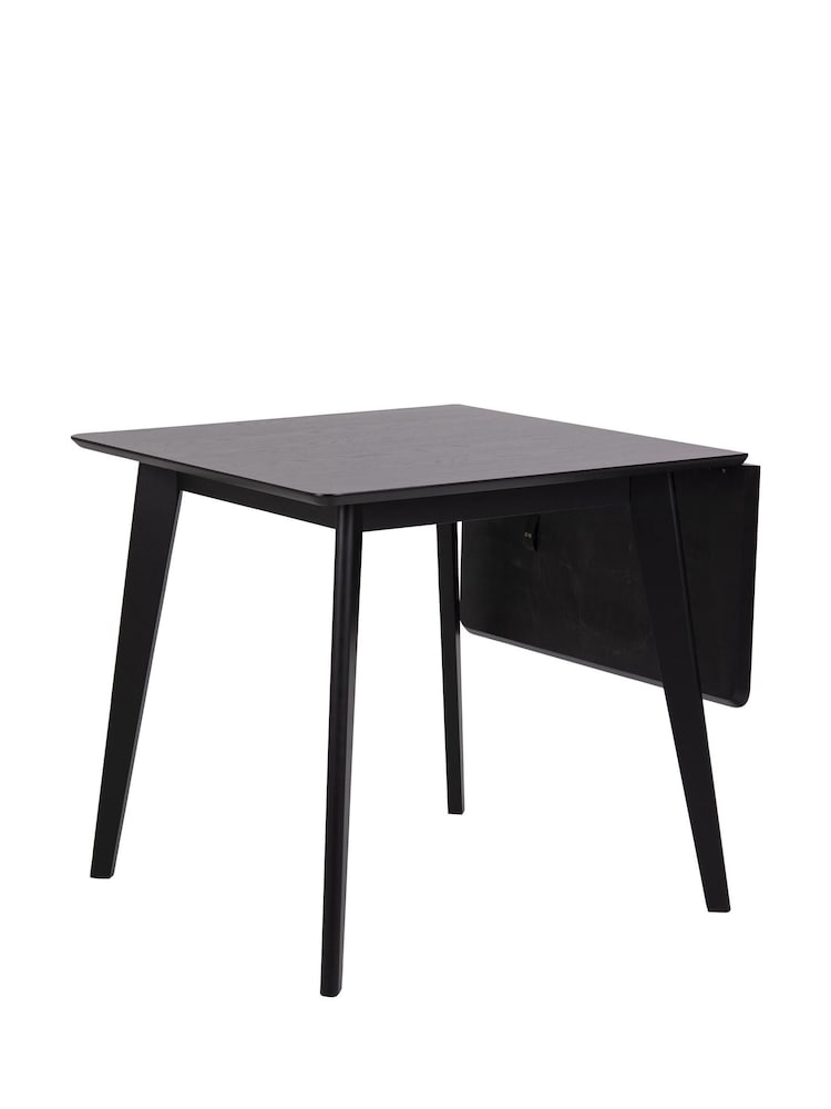 Actona Black Roxby Extending 2-4 Seater Dining Table - Image 6 of 6