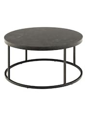 Actona Black Spiro Coffee Table - Image 3 of 6
