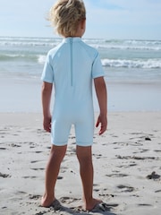 Blue Sealife Sunsafe All-In-One Swimsuit (3mths-7yrs) - Image 3 of 8