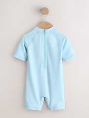 Blue Sealife Sunsafe All-In-One Swimsuit (3mths-7yrs) - Image 6 of 8