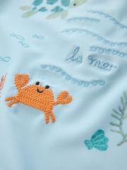 Blue Sealife Sunsafe All-In-One Swimsuit (3mths-7yrs) - Image 8 of 8