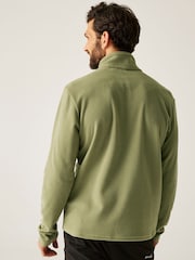 Regatta Green Mens Thompson Lightweight Half Zip Fleece - Image 2 of 7