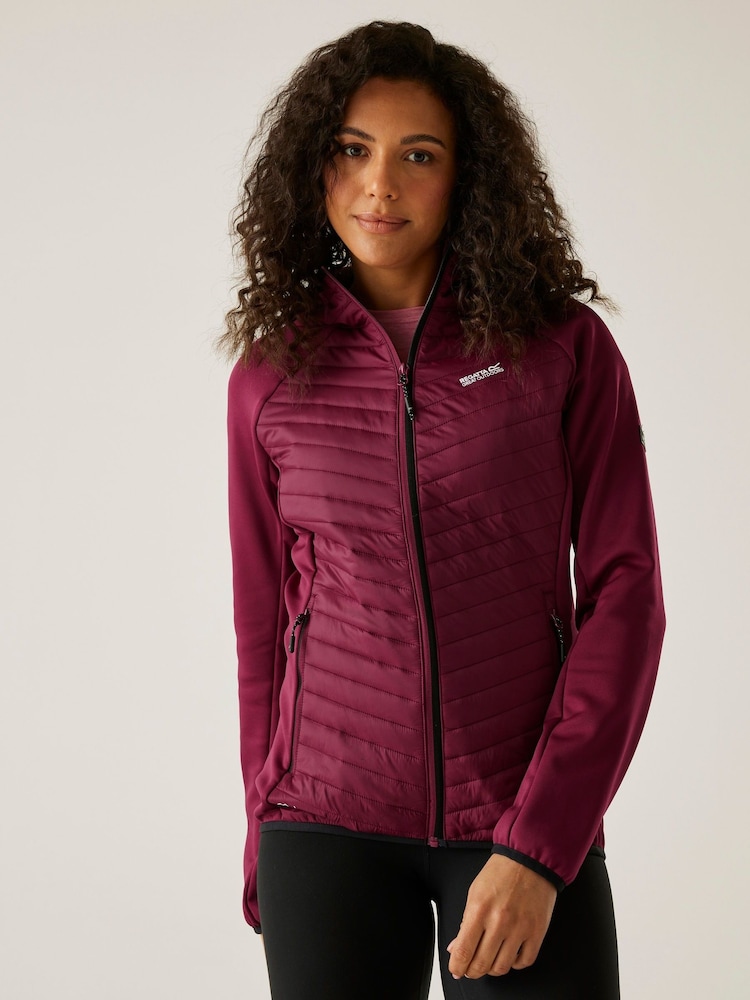 Regatta Red Womens Andreson Hybrid Coat - Image 1 of 7