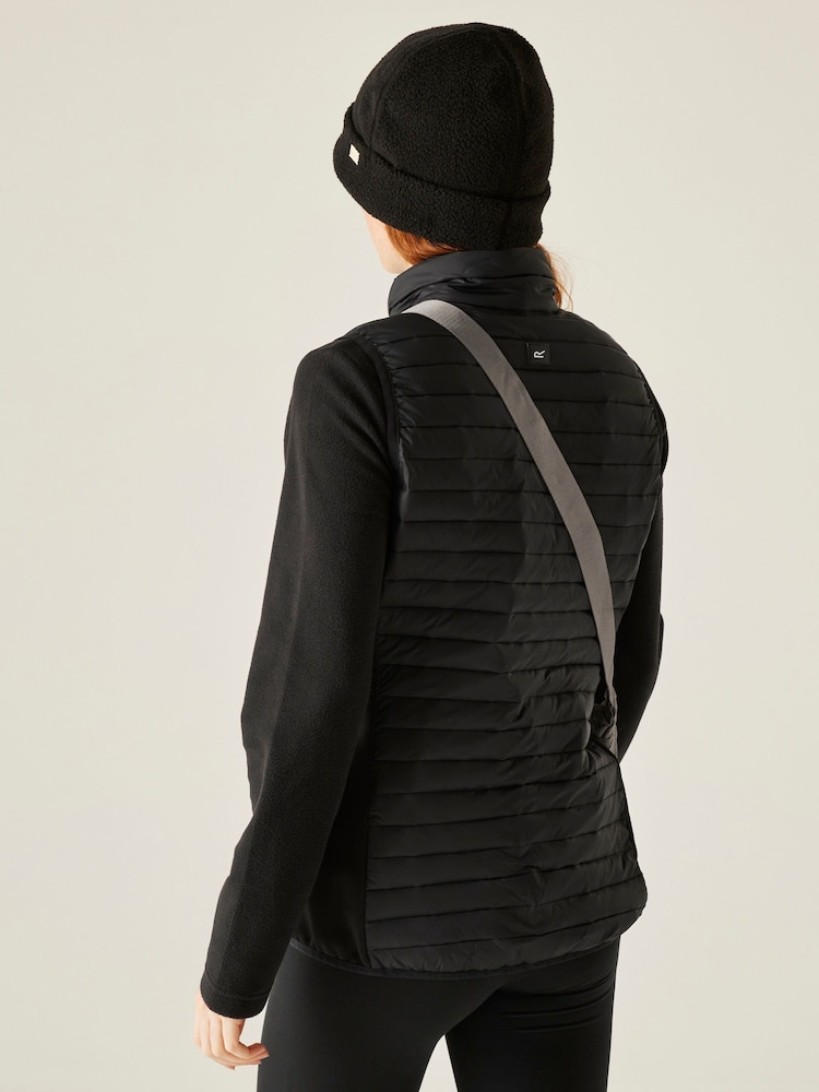 Regatta Black Womens Anderson Hybrid Body Warmer Gilet - Image 2 of 8 Regatta Black Womens Anderson Hybrid Body Warmer Gilet - Image 2 of 8