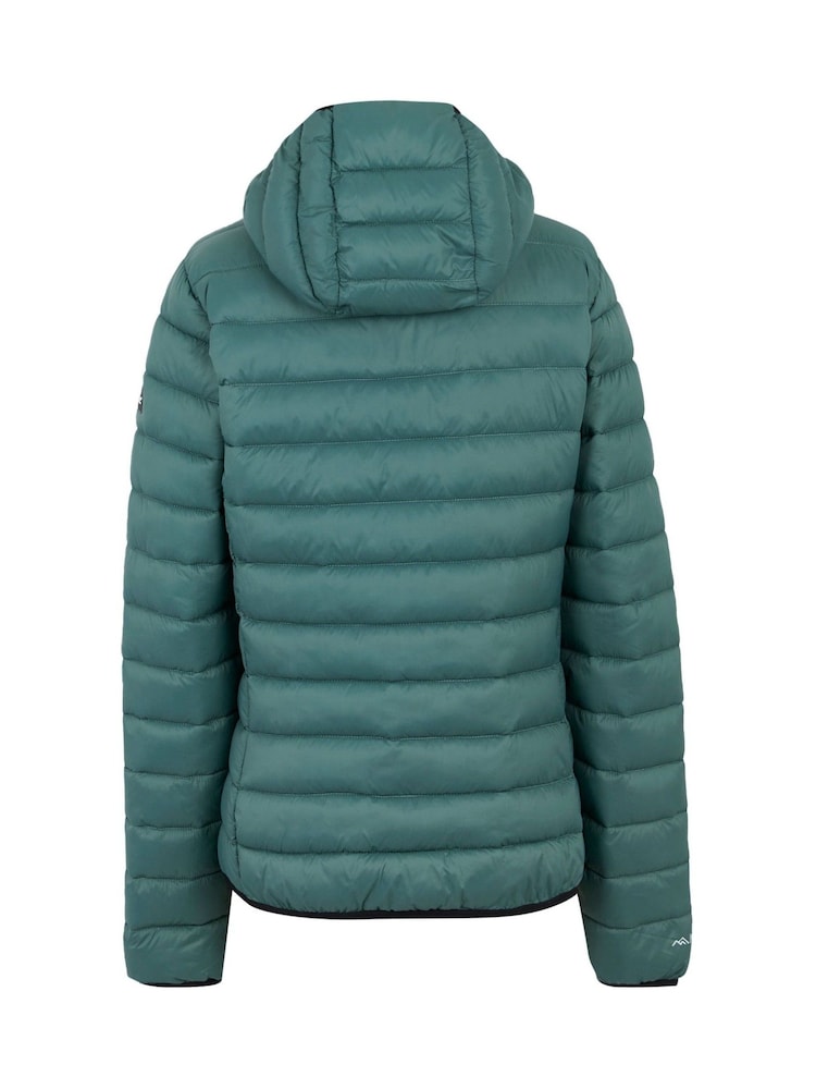Regatta Green Womens Hooded Marizion Walking Jacket - Image 7 of 7