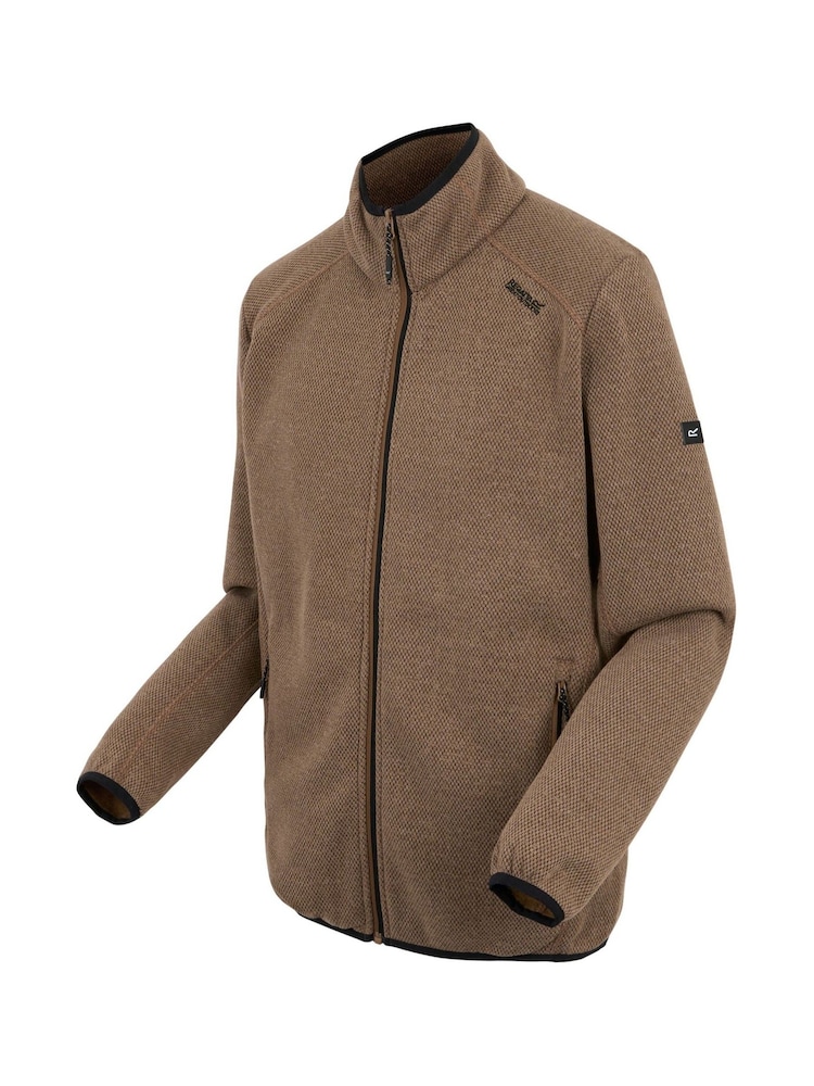 Regatta Brown Torrens Full Zip Midlayer Fleece - Image 7 of 7