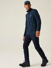 Regatta Light Blue Thompson Marl Fleece - Image 4 of 7