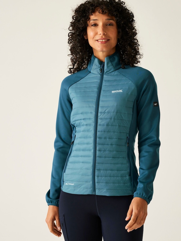 Regatta Blue Womens Clumber Hybrid Coat - Image 1 of 7