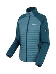 Regatta Blue Womens Clumber Hybrid Coat - Image 7 of 7