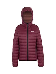 Vermelho - Regatta Hooded de caminhada feminina Marizion Jacket - Imagem 7 de 9