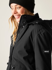 Regatta Black Yannta Isotex Stretch15000 Waterproof Breathable Coat - Image 4 of 9