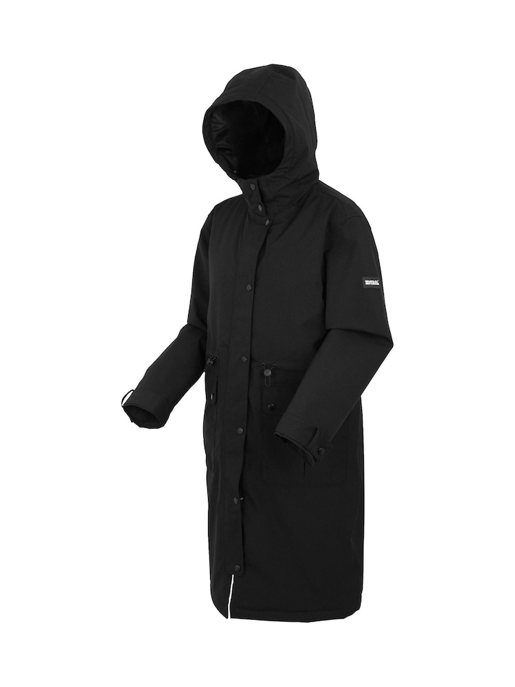 Regatta Black Yannta Isotex Stretch15000 Waterproof Breathable Coat - Image 9 of 9