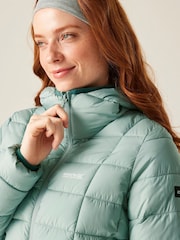 Regatta Green Womens Asper Midweight Coat - Image 4 of 9