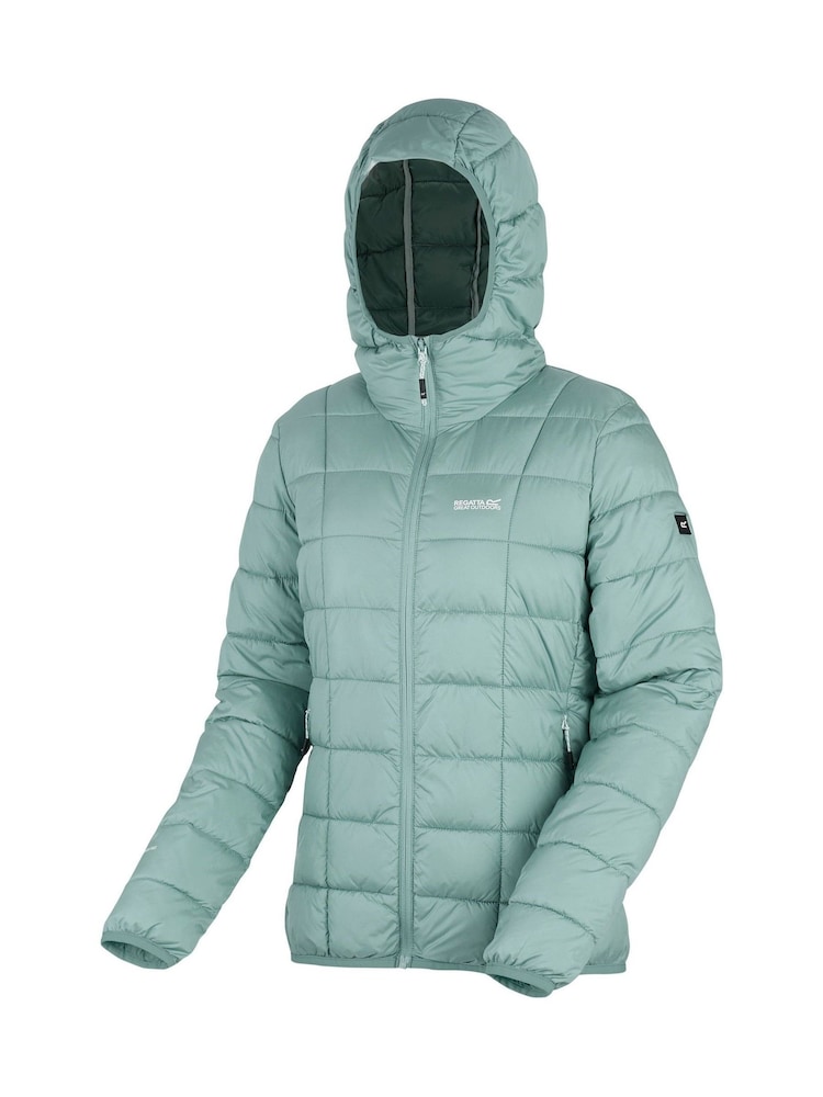 Regatta Green Womens Asper Midweight Coat - Image 9 of 9