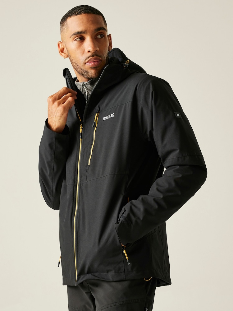 Regatta Black Wentwood 3 in 1 Jacket - Image 1 of 12 Regatta Black Wentwood 3 in 1 Jacket - Image 1 of 12