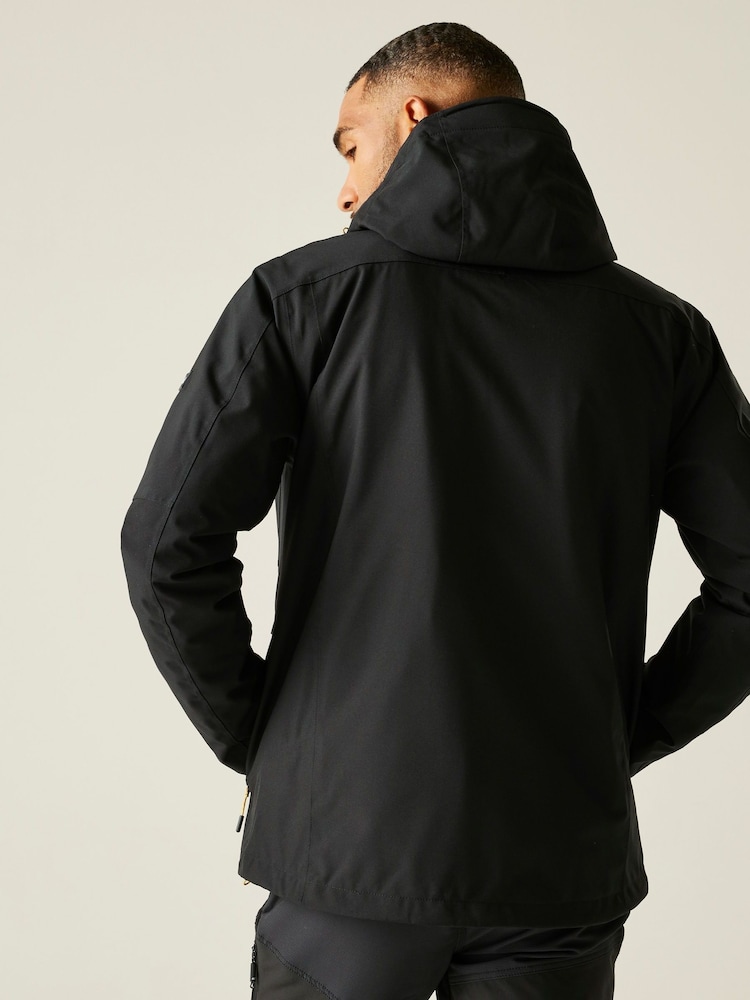 Regatta Black Wentwood 3 in 1 Jacket - Image 2 of 12 Regatta Black Wentwood 3 in 1 Jacket - Image 2 of 12