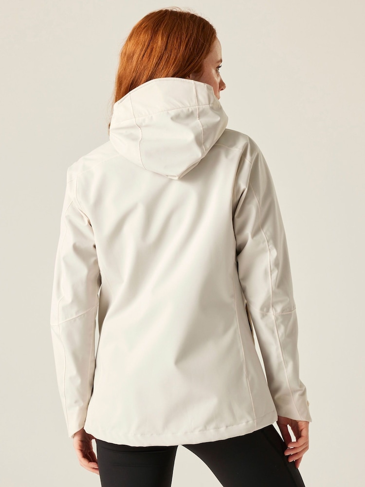 Regatta Natural Womens Birchdale II Waterproof Jacket - Image 2 of 9 Regatta Natural Womens Birchdale II Waterproof Jacket - Image 2 of 9