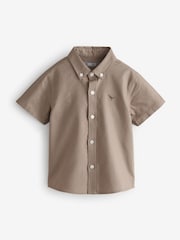 Stone Short Sleeve Shirt with Dino Embroidery - Image 1 of 1