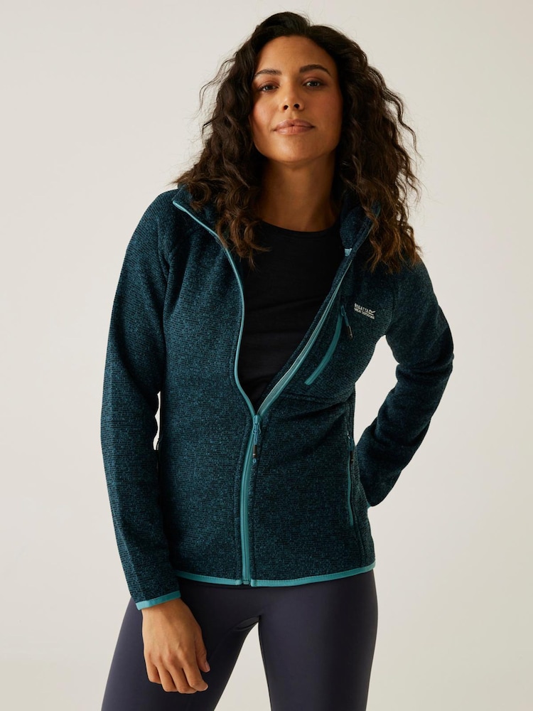 Regatta Light Blue Womens Hooded Newhill Fleece - Image 1 of 7