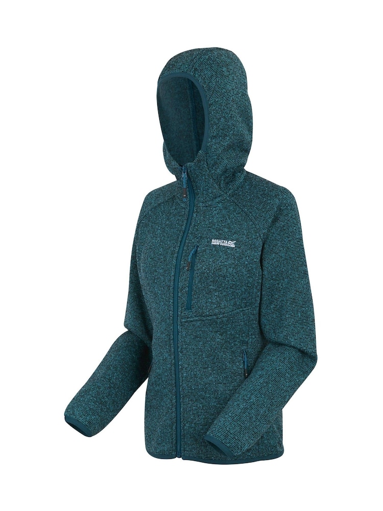Regatta Light Blue Womens Hooded Newhill Fleece - Image 7 of 7 Regatta Light Blue Womens Hooded Newhill Fleece - Image 7 of 7