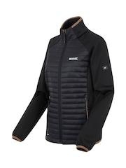 Regatta Black Womens Clumber Hybrid Coat - Image 7 of 7