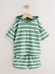 Sage Green Towelling Top and Short set (3mths-7yrs) - Image 5 of 8